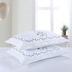preview thumbnail 40 of 53, MarCielo 2 Pack Pillow Shams Throw Pillow Covers Euro Sham Embroidery
