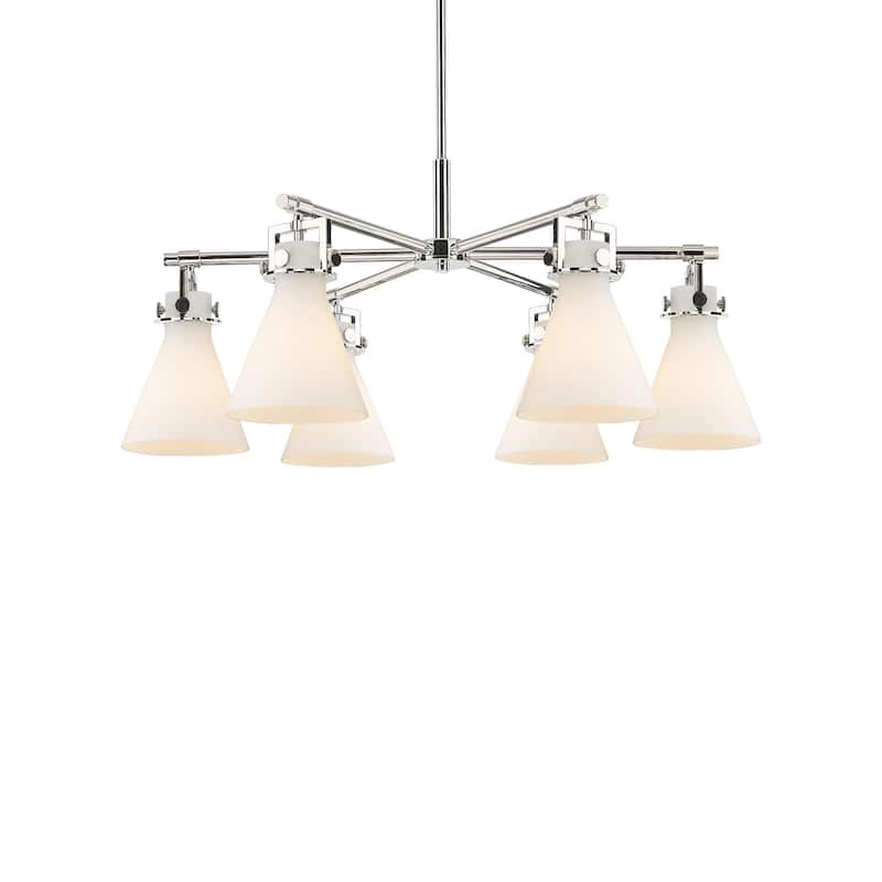 Innovations Lighting 411-6CR-16-26 Newton Sphere Chandelier Newton