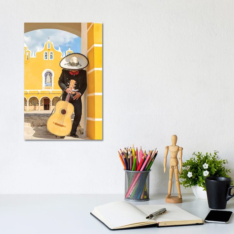 iCanvas "Mexican Mariachi" by Matteo Colombo Canvas Print - 12x8x0.75
