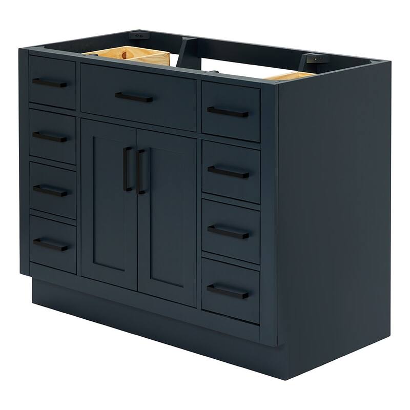 Ariel T042S-BC Hepburn 42" Single Free Standing Vanity Cabinet Only