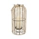 preview thumbnail 4 of 2, Rattan, Set of 2 15, 18" Hurricane Candle Holder, Nat 20.0"H - 11.0" x 11.0" x 20.0"