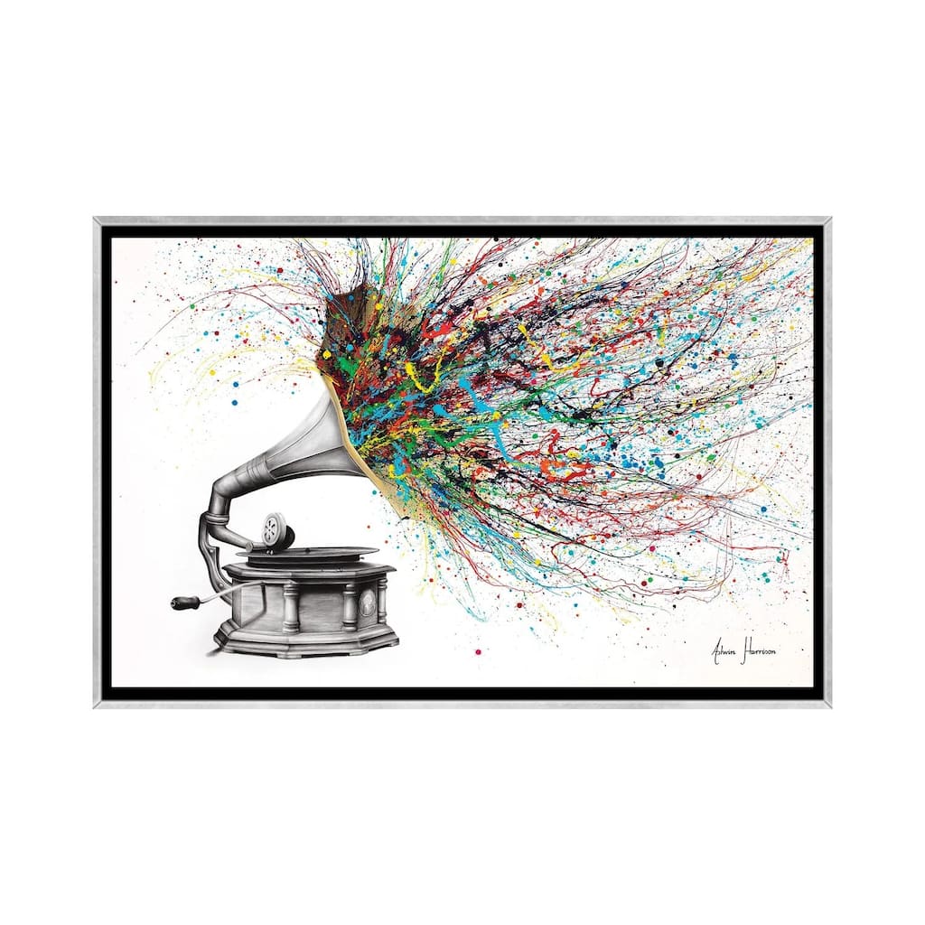 iCanvas "Radical Rhapsody" by Ashvin Harrison Framed