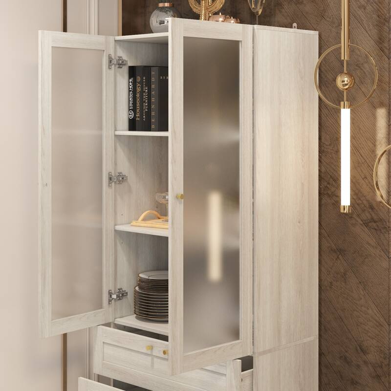 Elegant White Modular Bookcase: Stylish and Flexible Storage Solution for Your Home