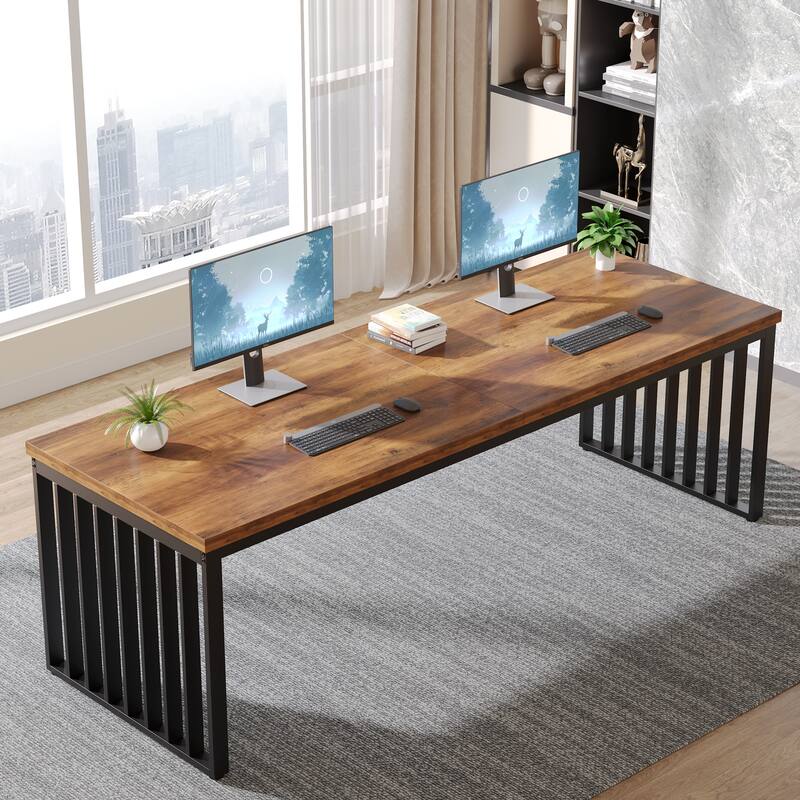 78.74-inch Double Computer Desk for Home Office