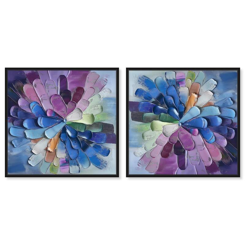 Champagne Bottles Glitz Canvas by Art Remedy - 54" x 36" - Silver