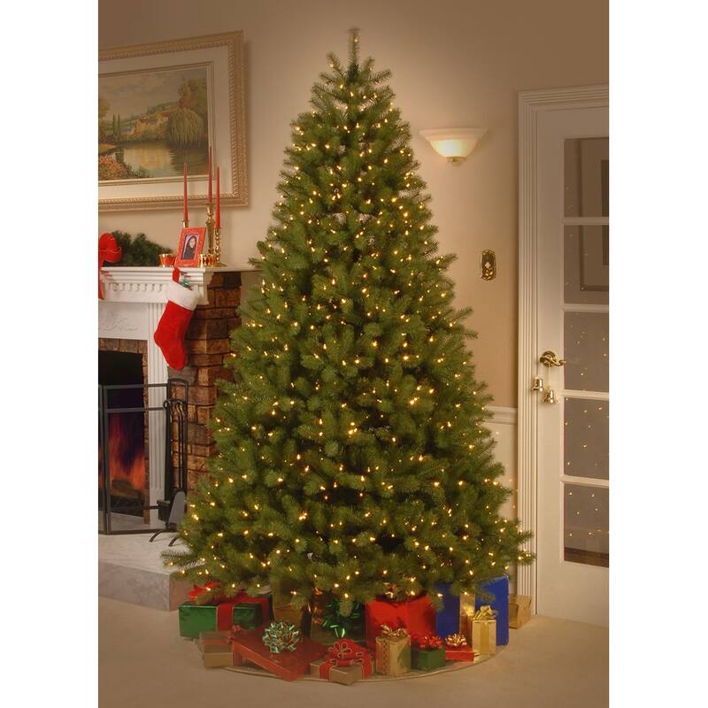 National Tree Company 7.5 ft. Feel Real Downswept Douglas Fir Christmas Tree - 7.5 Foot - Green
