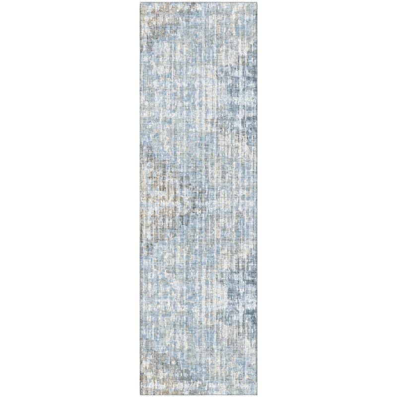 Premium Washable Super Soft Ombre Chevron Mayfield Rug