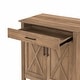 preview thumbnail 75 of 88, Key West Secretary Desk with Storage Cabinet by Bush Furniture