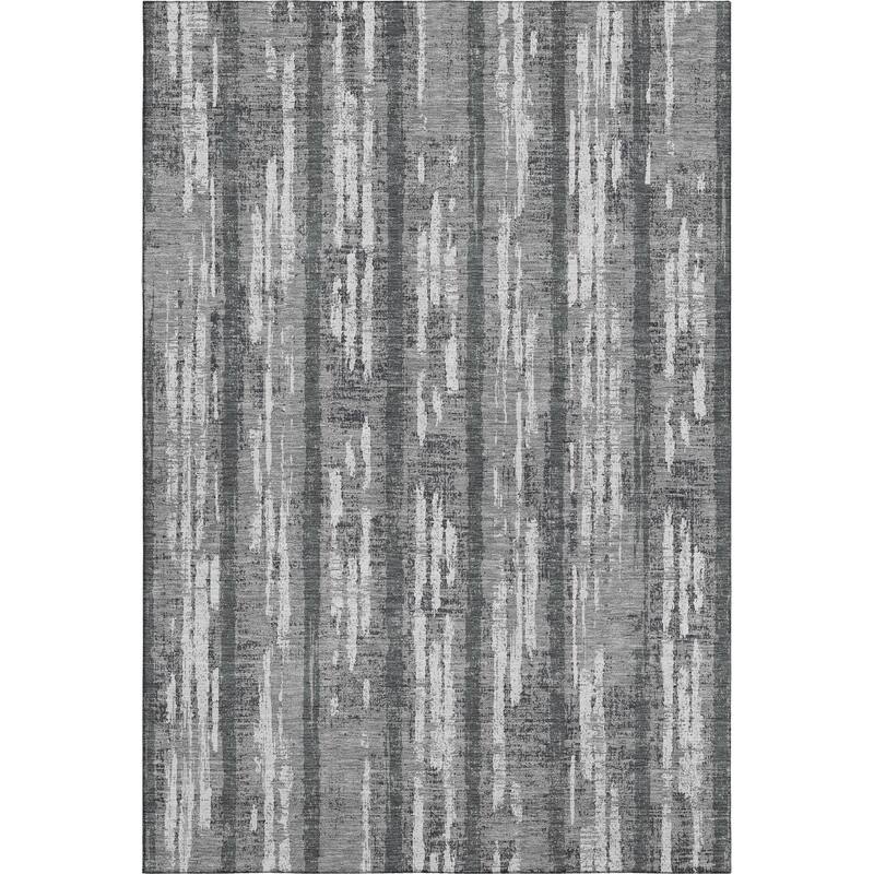 Premium Washable Super Soft Stripe Abrash Mayfield Rug