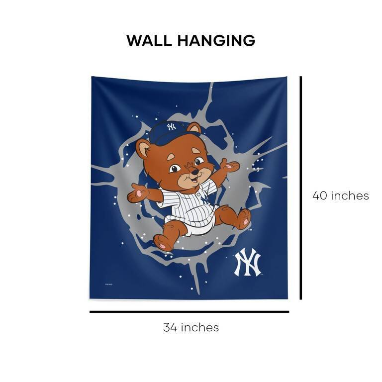 MLB Mascot Printed Wall Hanging