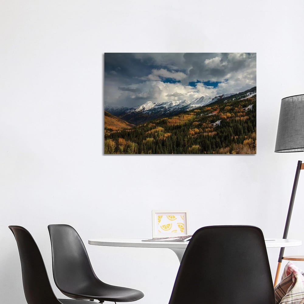 iCanvas "Storm Over Red Mountain Pass" by Bill Sherrell Canvas Print
