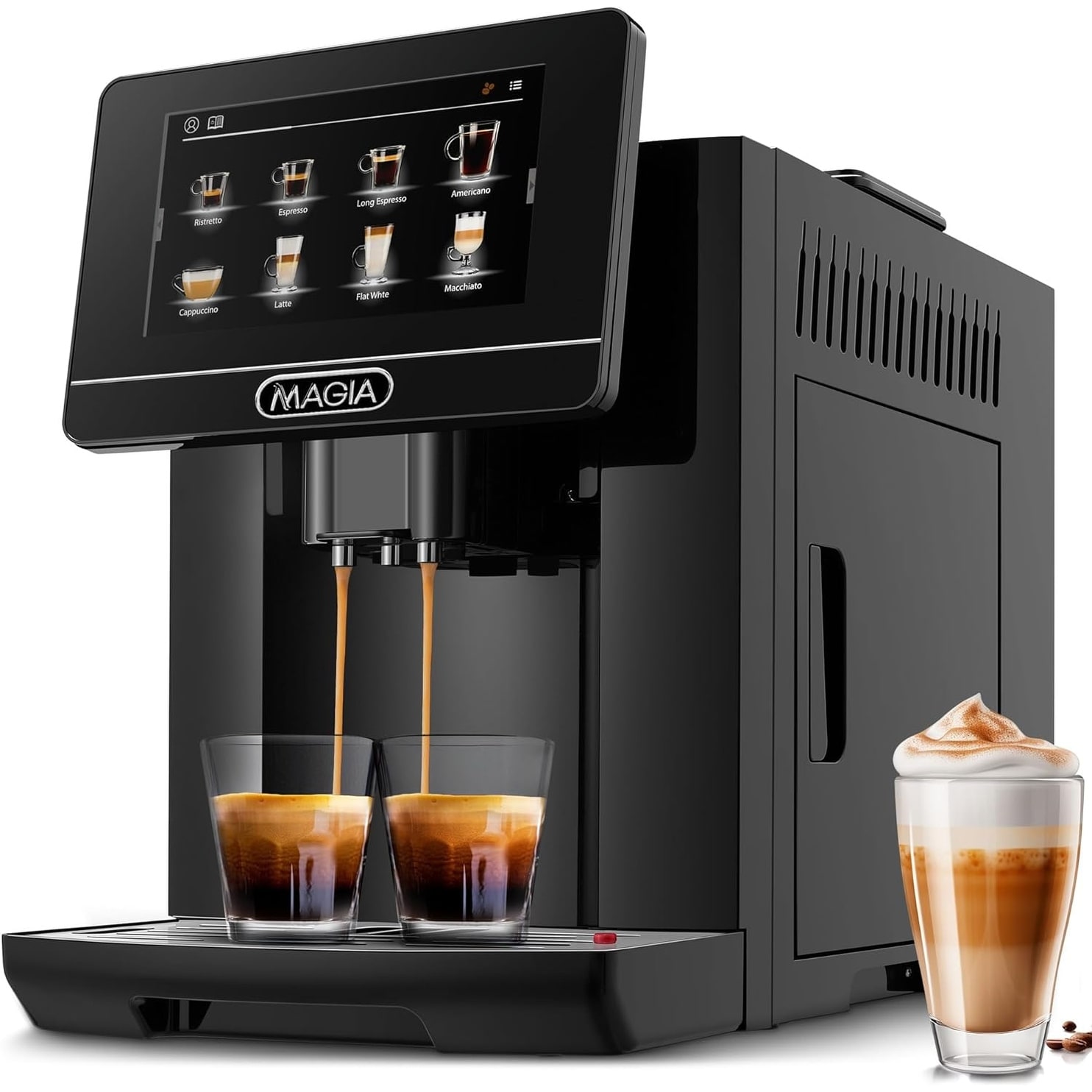 Zulay Kitchen Magia Super Automatic Coffee Espresso Machine