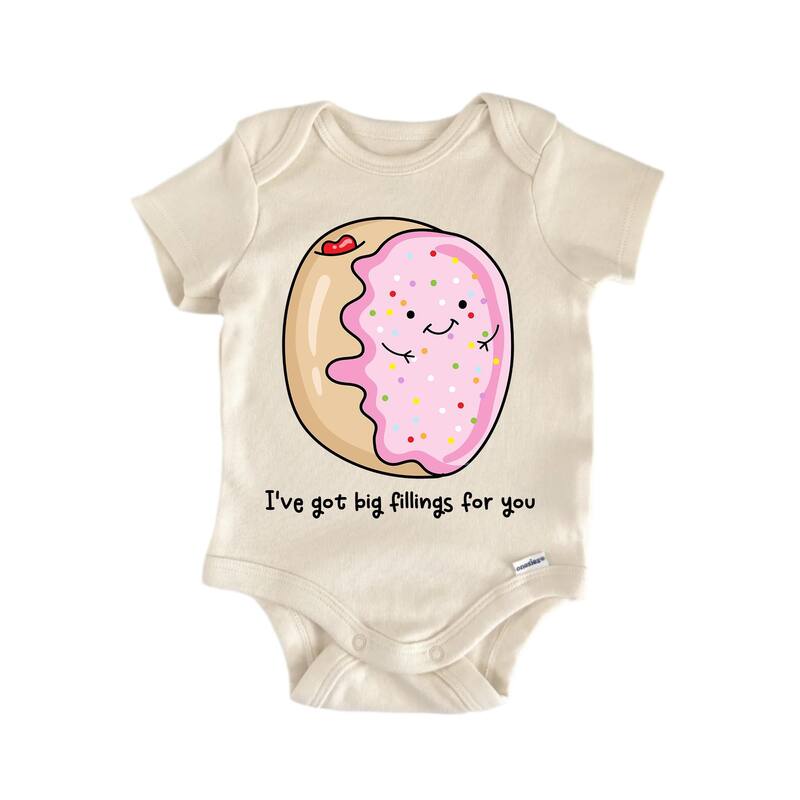 Filling Best Friends Bff Bestie Valentine's Day - Baby Boy Girl Clothes Bodysuit - Pink - 0-3M