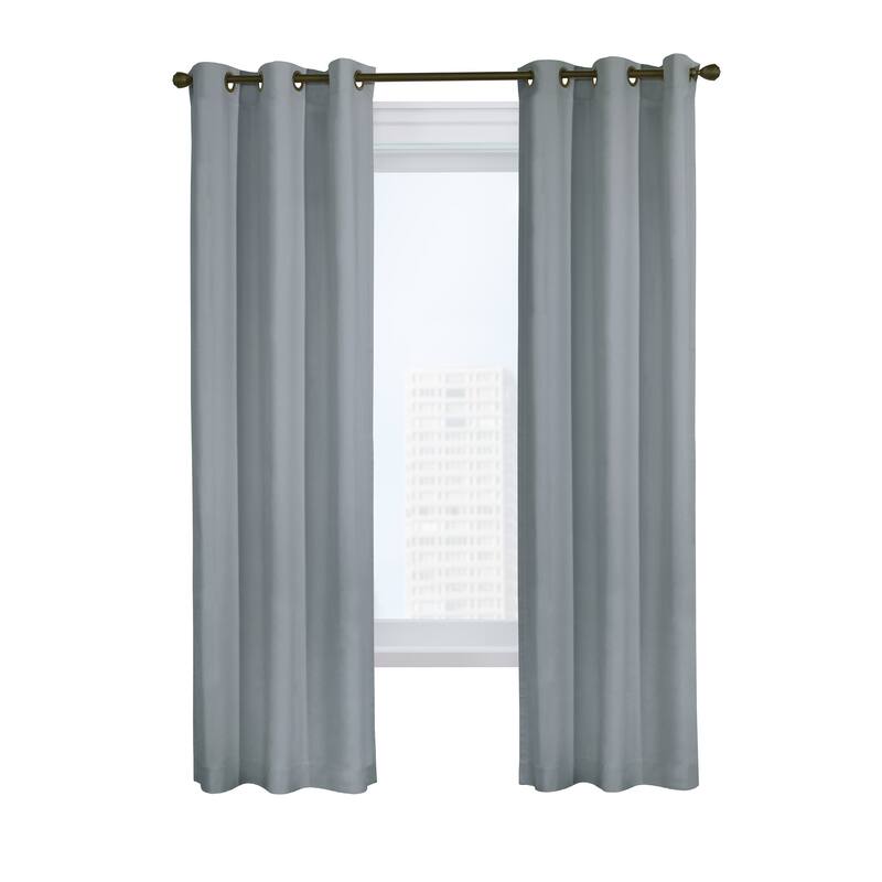 ThermaLogic Weathermate Insulated Grommet Extra Wide Curtain Panel - Pair