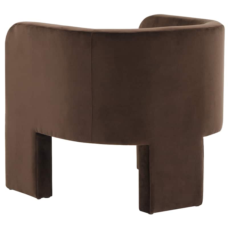 SAFAVIEH Couture Sammie 3-Leg Boucle Accent Chair - 30 in. W x 30 in. D x 29 in. H