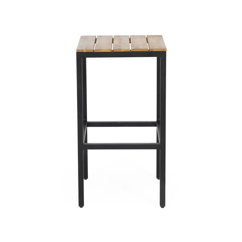Dorset Acacia Wood Bar Stools by Christopher Knight Home