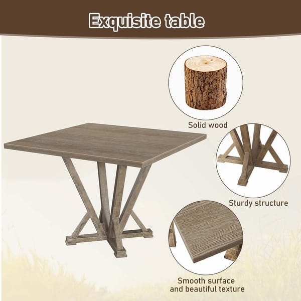 Modern Square Counter Table 45inch