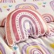 preview thumbnail 3 of 3, MarCielo Kids Girls Boys Comforter Set Rainbow Heart