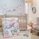 preview thumbnail 9 of 7, Lambs & Ivy Sea Dreams Cozy Pink Fleece Turtle Applique Baby Blanket