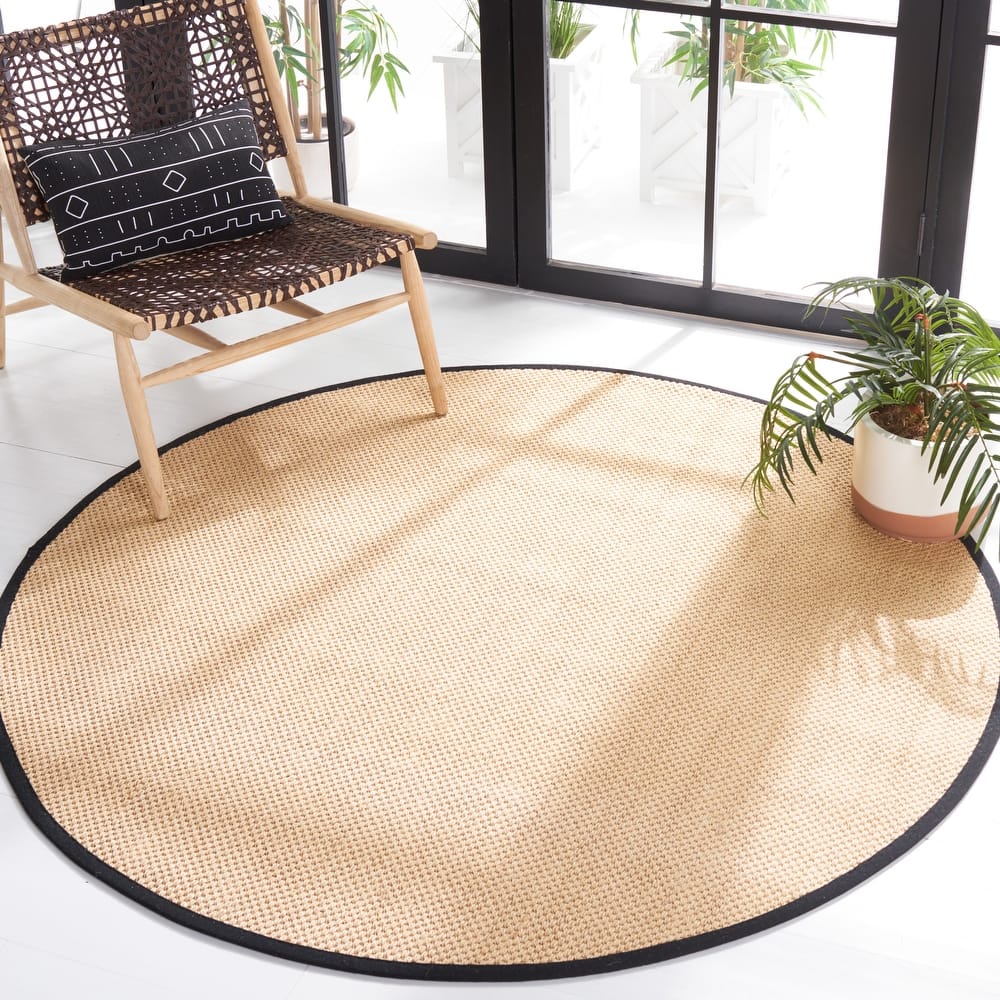 SAFAVIEH Natural Fiber Venus Casual Border Sisal Rug