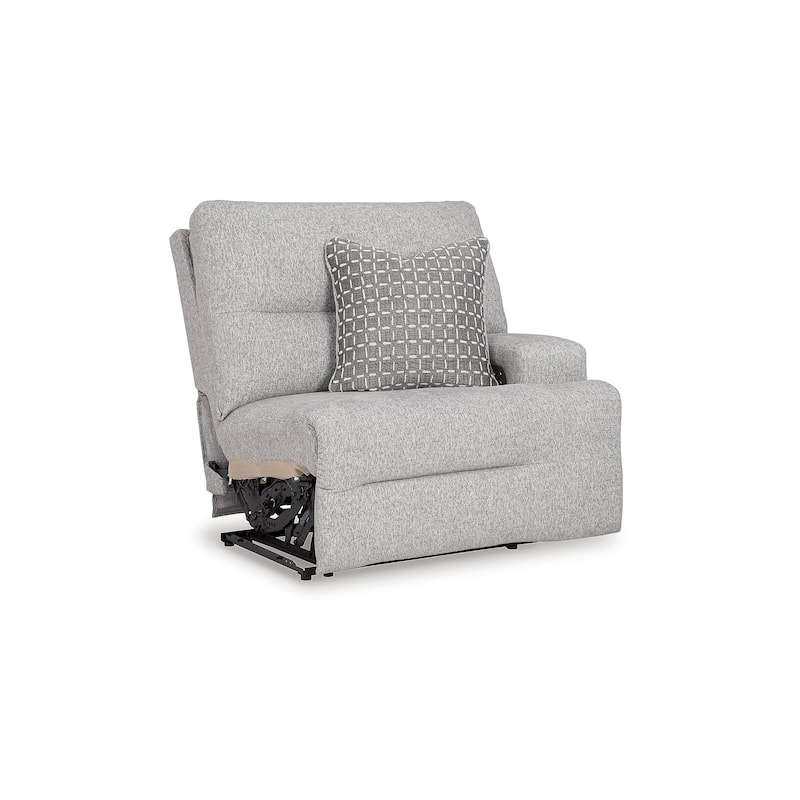 Signature Design by Ashley Acklen Place Gray 3-Piece Sectional - 97"W x 42"D x 42"H