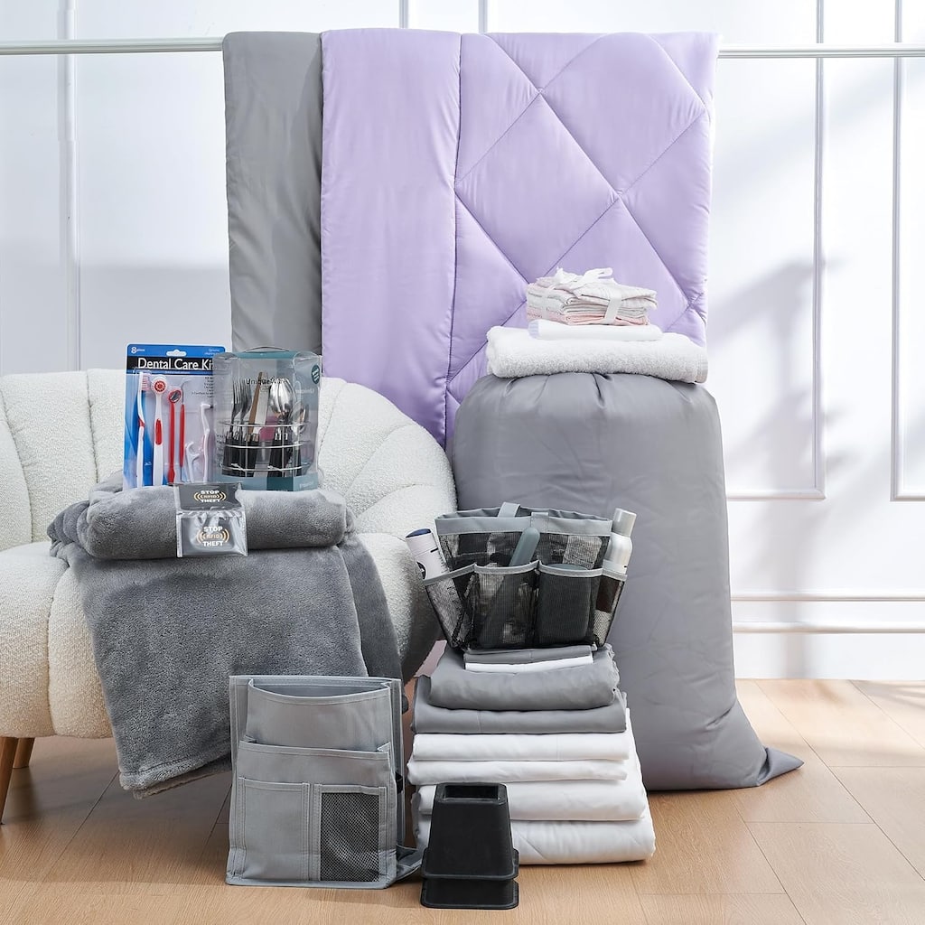 Totally Complete - 44-Piece College Dorm Twin XL Essentials Set