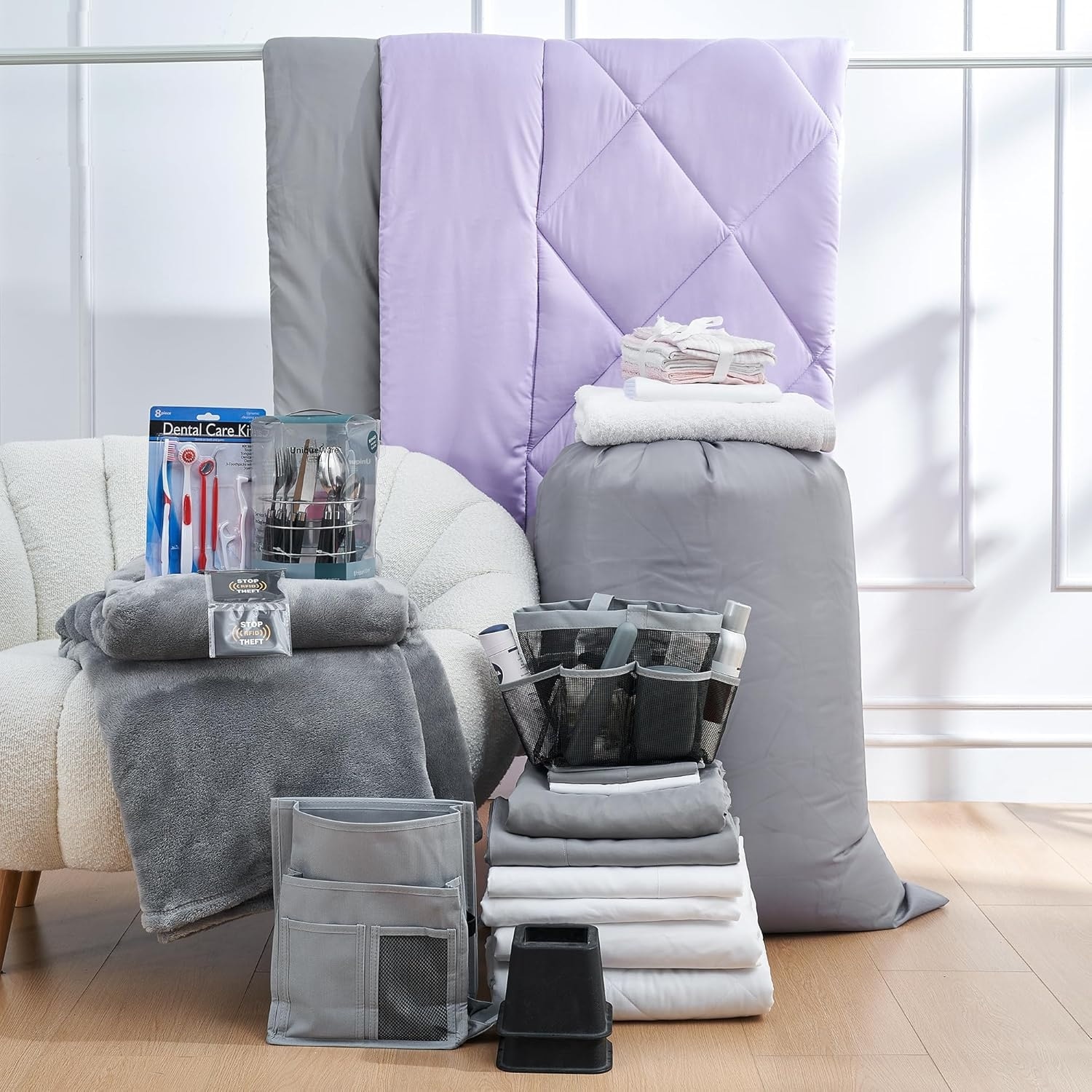 Totally Complete - 44-Piece College Dorm Twin XL Essentials Set