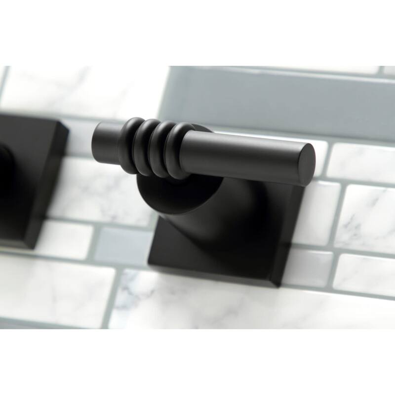 Kingston Brass Milano Wall Mounted Roman Tub Filler