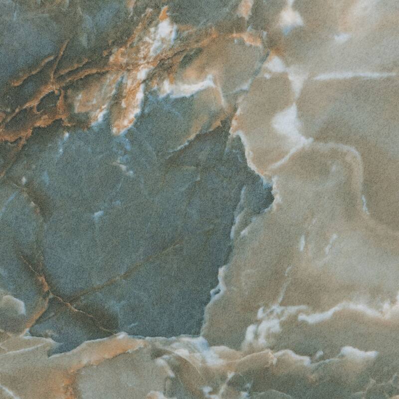 Treso Round Concrete Coffee Table with Marble Finish