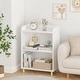 preview thumbnail 13 of 15, Kids 3-Tier Bookcase, Children's Book Display, Bookshelf Toy Storage Cabinet Organizer for Children's Room, Playroom, Nursery