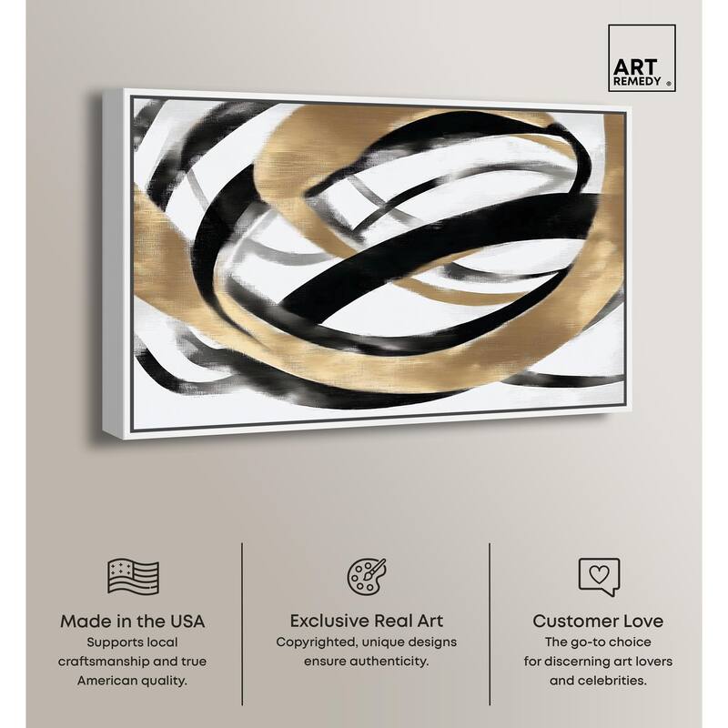 Loops of Luxury I Canvas by Art Remedy