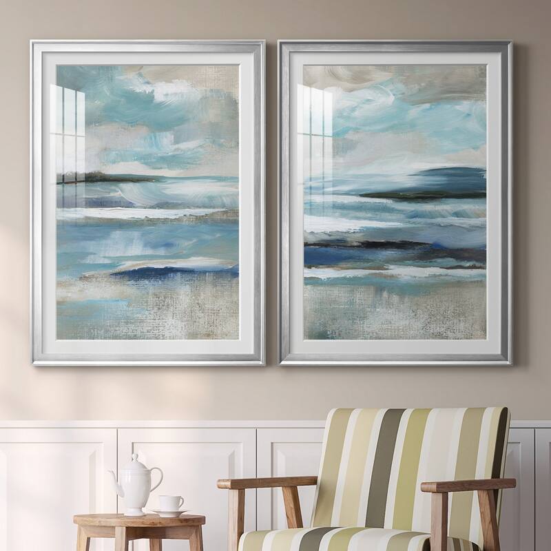 Distant Drama I Premium Framed Print - Ready to Hang