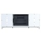 preview thumbnail 36 of 38, Brighton 60 In. Fireplace Storage Media Console Cabinet