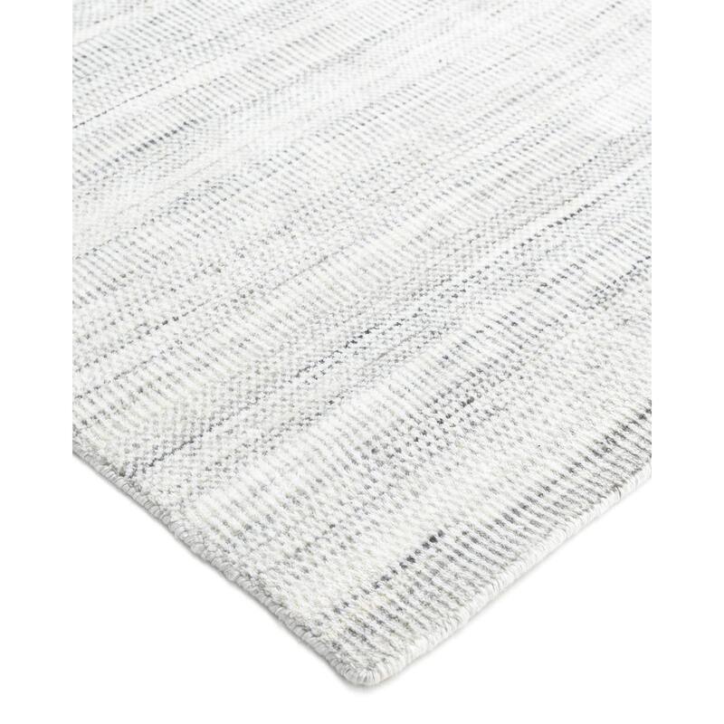 Overton Handmade Modern Contemporary Striped Indoor-Outdoor Area Rug
