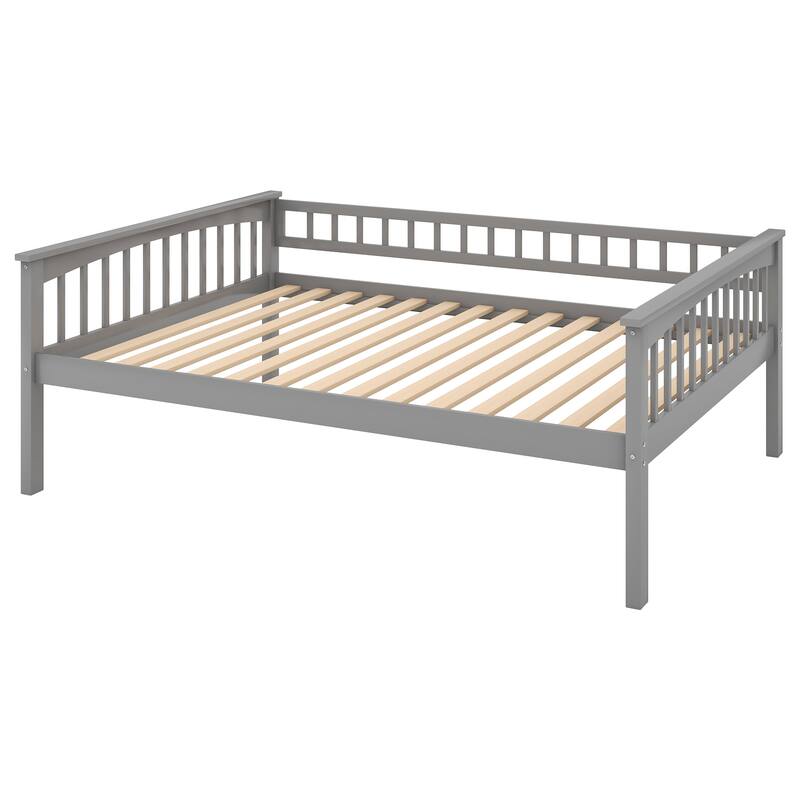 Multifunctional Full Bunk Bed with Drawers, Convertible Design