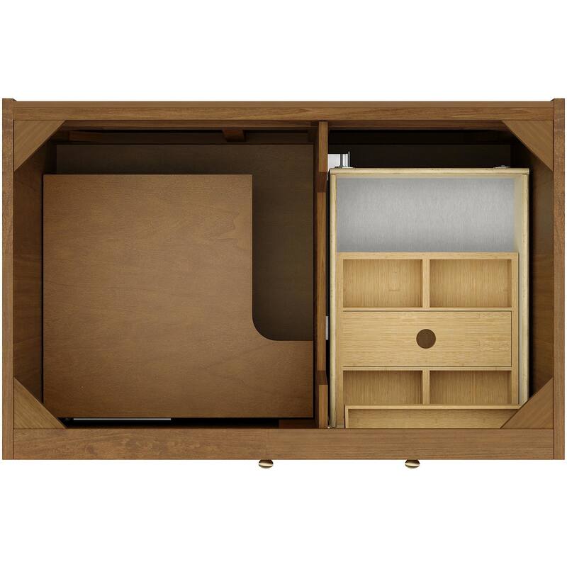 James Martin Vanities 545-V36-1WZ Laurent 36" Single Basin Poplar Wood