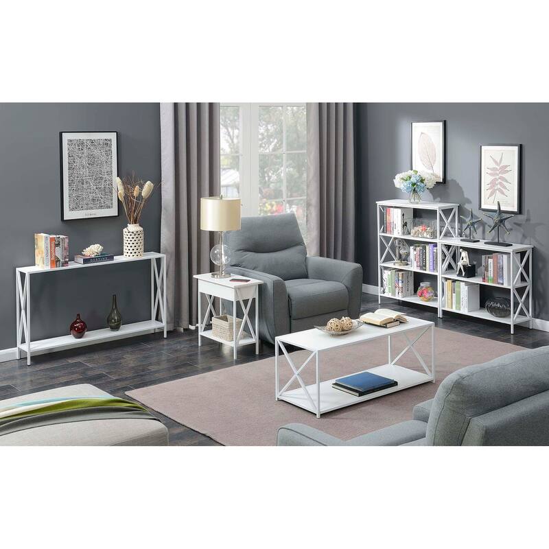 Convenience Concepts Tucson Deluxe Console Table with Shelf