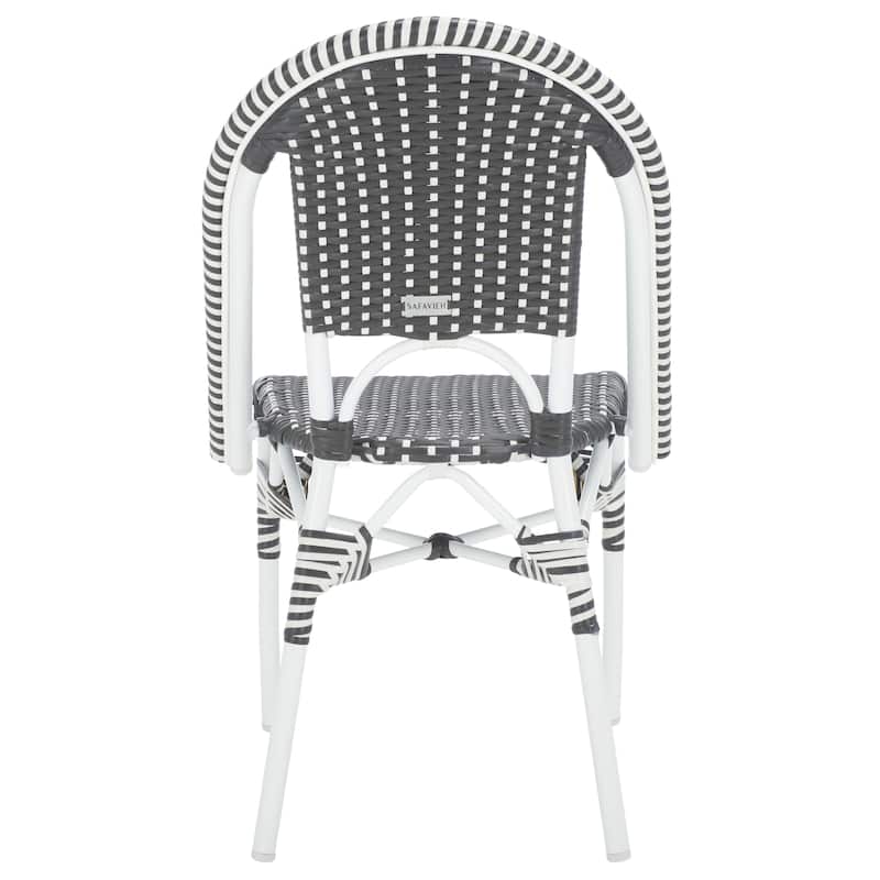SAFAVIEH Outdoor Patio Furniture Torino Side Chair (Set of 2) - 21"W x 20"D x 33"H