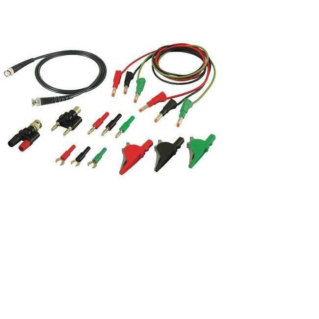 B&k Precision Test Leads Kit,Red/Black/Green,Silicone CC545 - 1 Each - Red/Black/Green