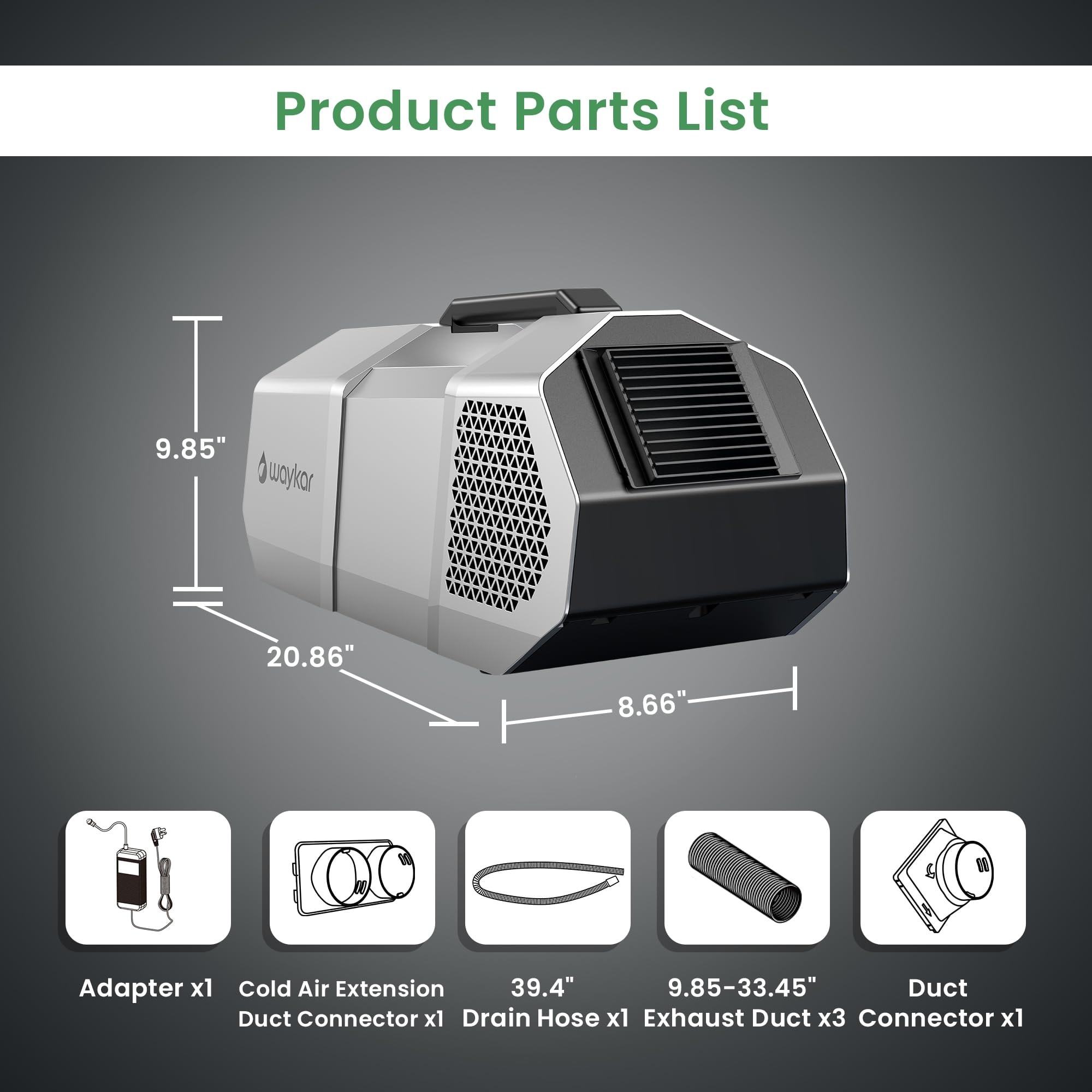 Portable air conditioner for camping shop