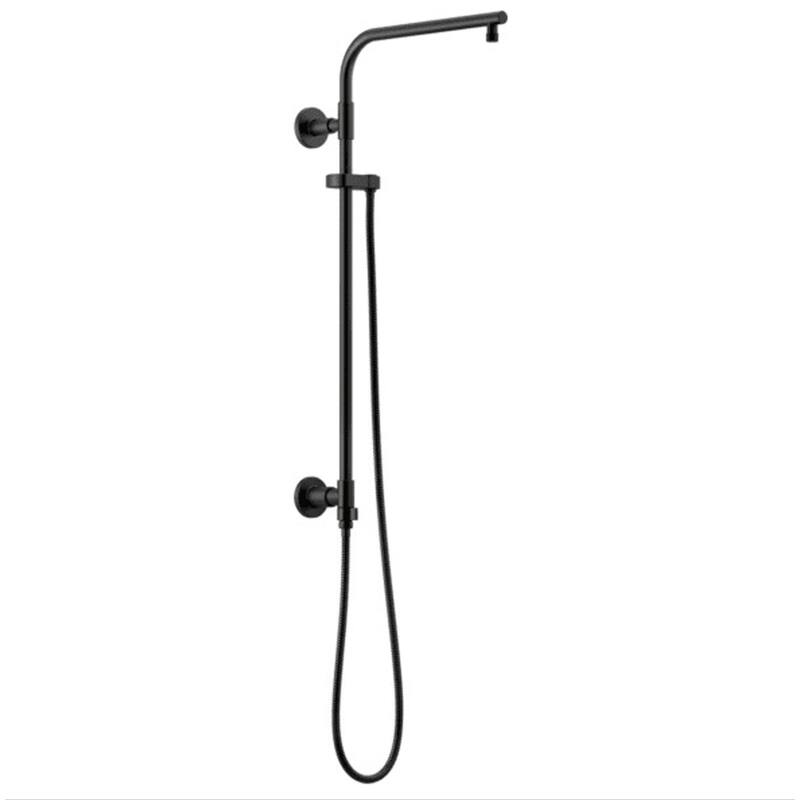 Delta Emerge 26" Round Shower Column with Hose and Integrated Diverter - Matte Black