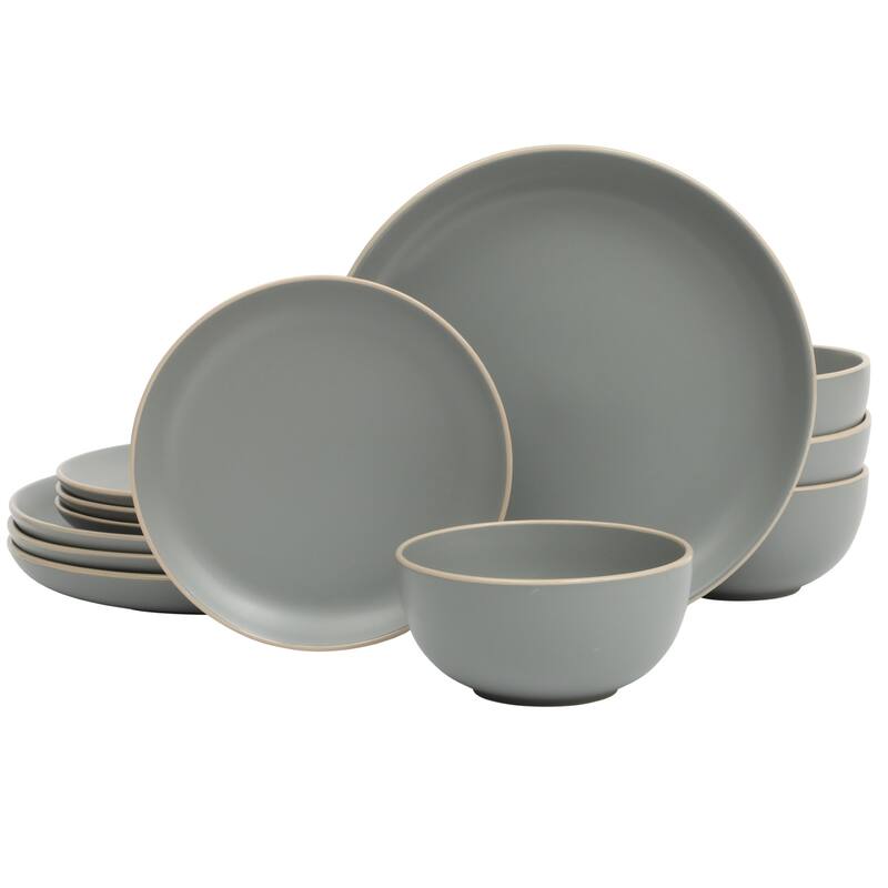 Gibson Home Rockaway 12pc Dinnerware set