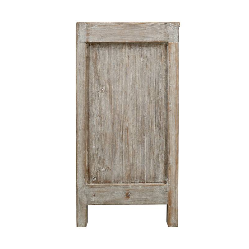 Artissance 91" Amalfi Two Tones Buffet 6 Draw 6 Dr, Antique Off White