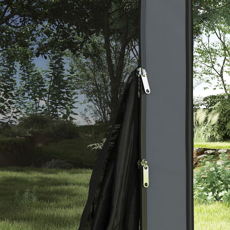 Pop Up Screen Room Tent Quick Setup Portable Outdoor Camping with Sun Protection - 70.9" L x 70.9" W x 86.6" H