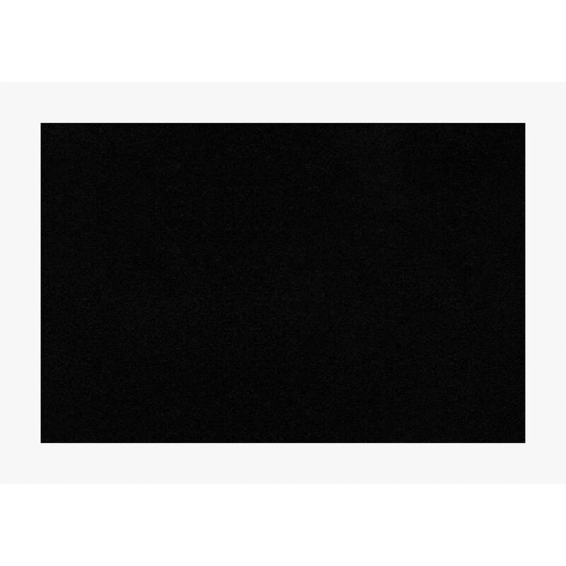 Basic White Wood Framed Black Corkboard Bulletin Board