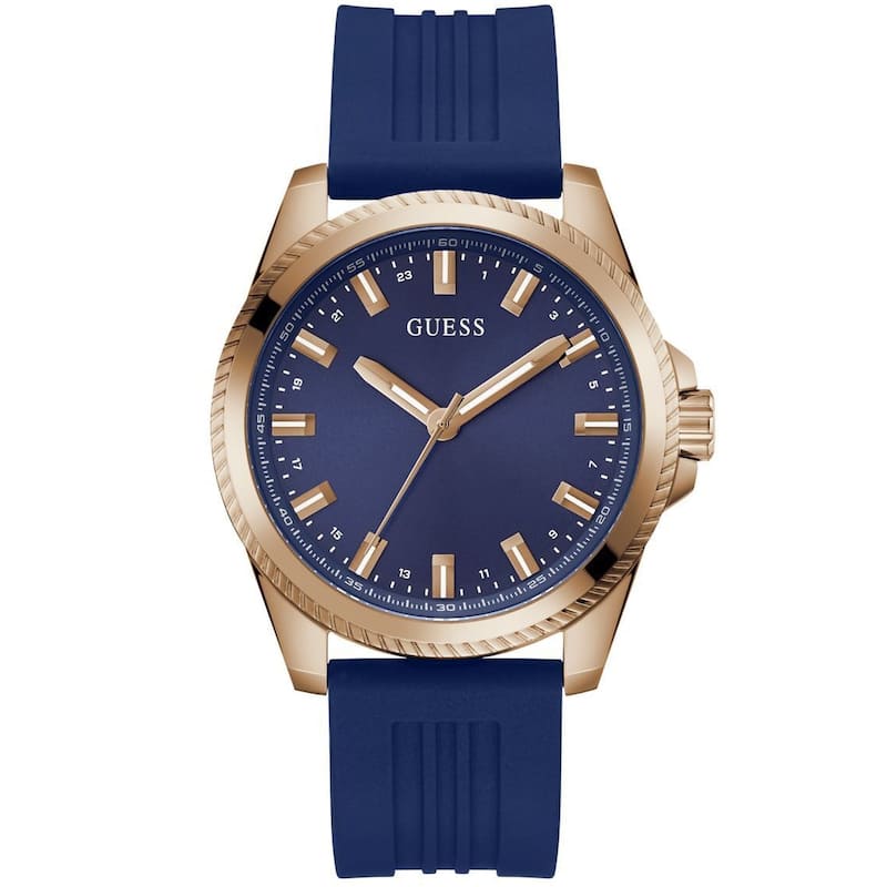 Guess Men's Champ Blue Dial Watch - GW0639G3 - One Size