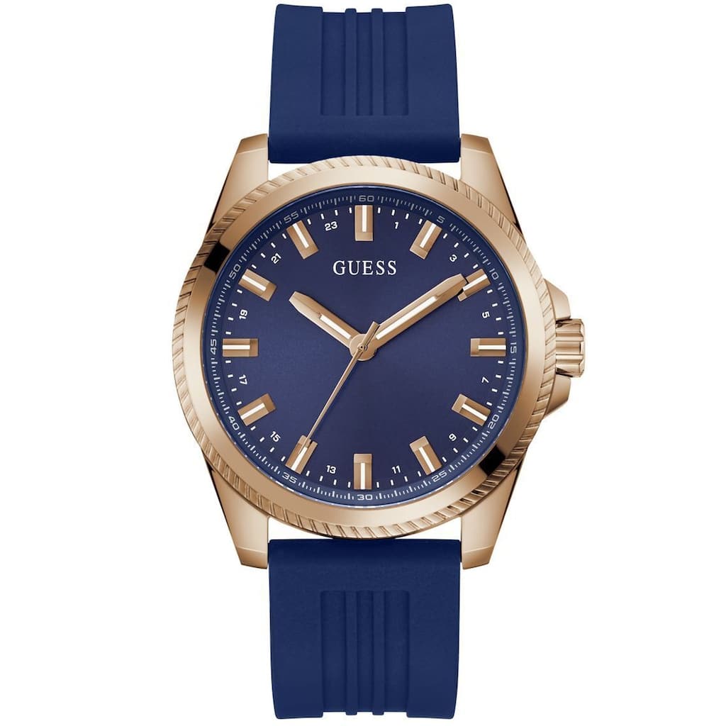 Guess Men's Champ Blue Dial Watch - GW0639G3 - One Size