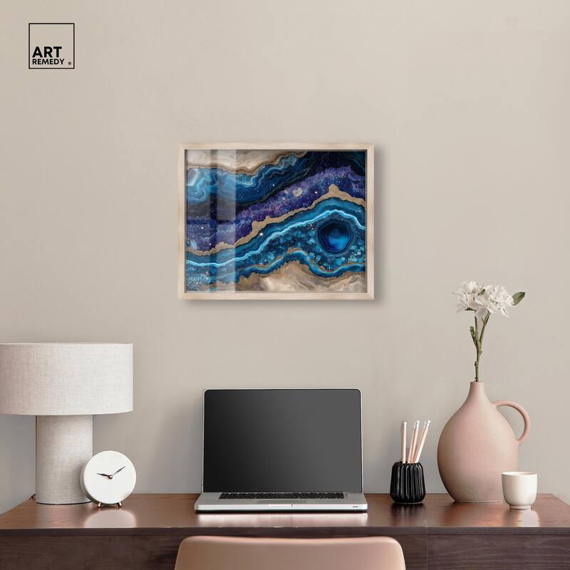 Galactic Geode I Shadowbox by Art Remedy