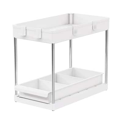 Simplify 2 Tier Multipurpose Storage Shelf - 16"x 8.7"x 12.8"