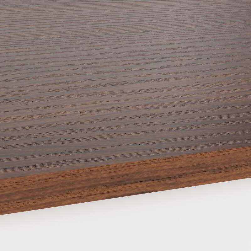 Large Dog Crate Furniture for 2 Dogs, Wooden Dog Kennel with 2 Drawers, Divider & Sliding Door, Indoor Dog Crate End Table